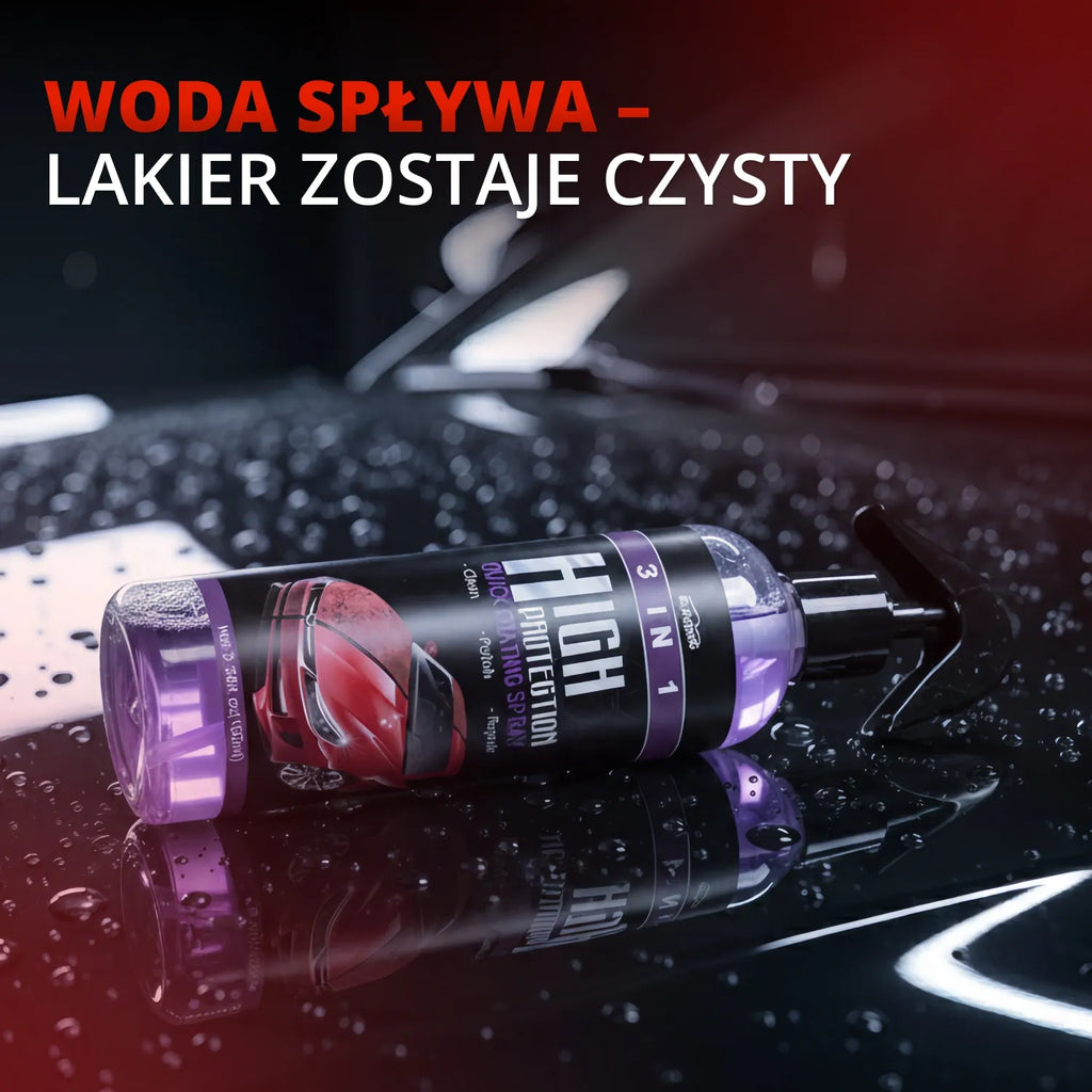 Spray nabłyszczający do auta 100 ml
